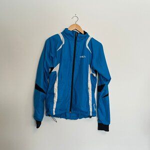 Halti. Active Dry. Windbreaker Jacket. Blue with Black/White Accents. Size Mediu